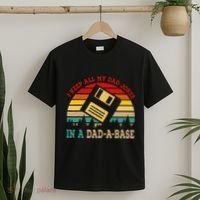 I Keep All My Dad Jokes In A Dad A Base Fathers Day Gift T-Shirt thumb 2