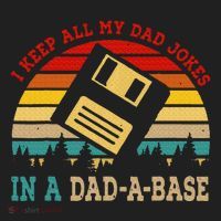 I Keep All My Dad Jokes In A Dad A Base Fathers Day Gift Beanie thumb 2