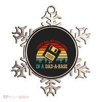 I Keep All My Dad Jokes In A Dad A Base Fathers Day Gift Ornament thumb 0