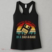 I Keep All My Dad Jokes In A Dad A Base Fathers Day Gift Women's Tank Top thumb 3