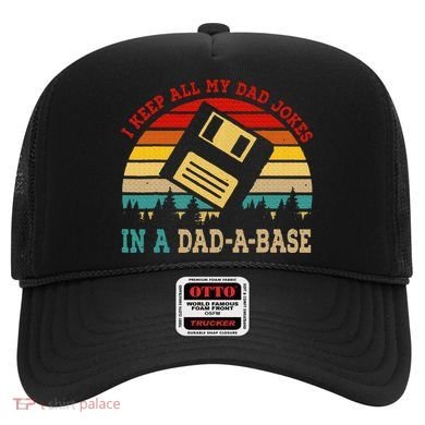 I Keep All My Dad Jokes In A Dad A Base Fathers Day Gift Hat