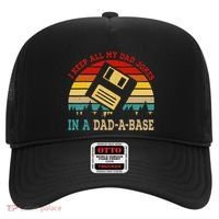 I Keep All My Dad Jokes In A Dad A Base Fathers Day Gift Hat thumb 0