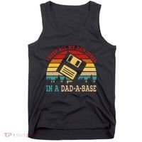 I Keep All My Dad Jokes In A Dad A Base Fathers Day Gift Tank Top thumb 0