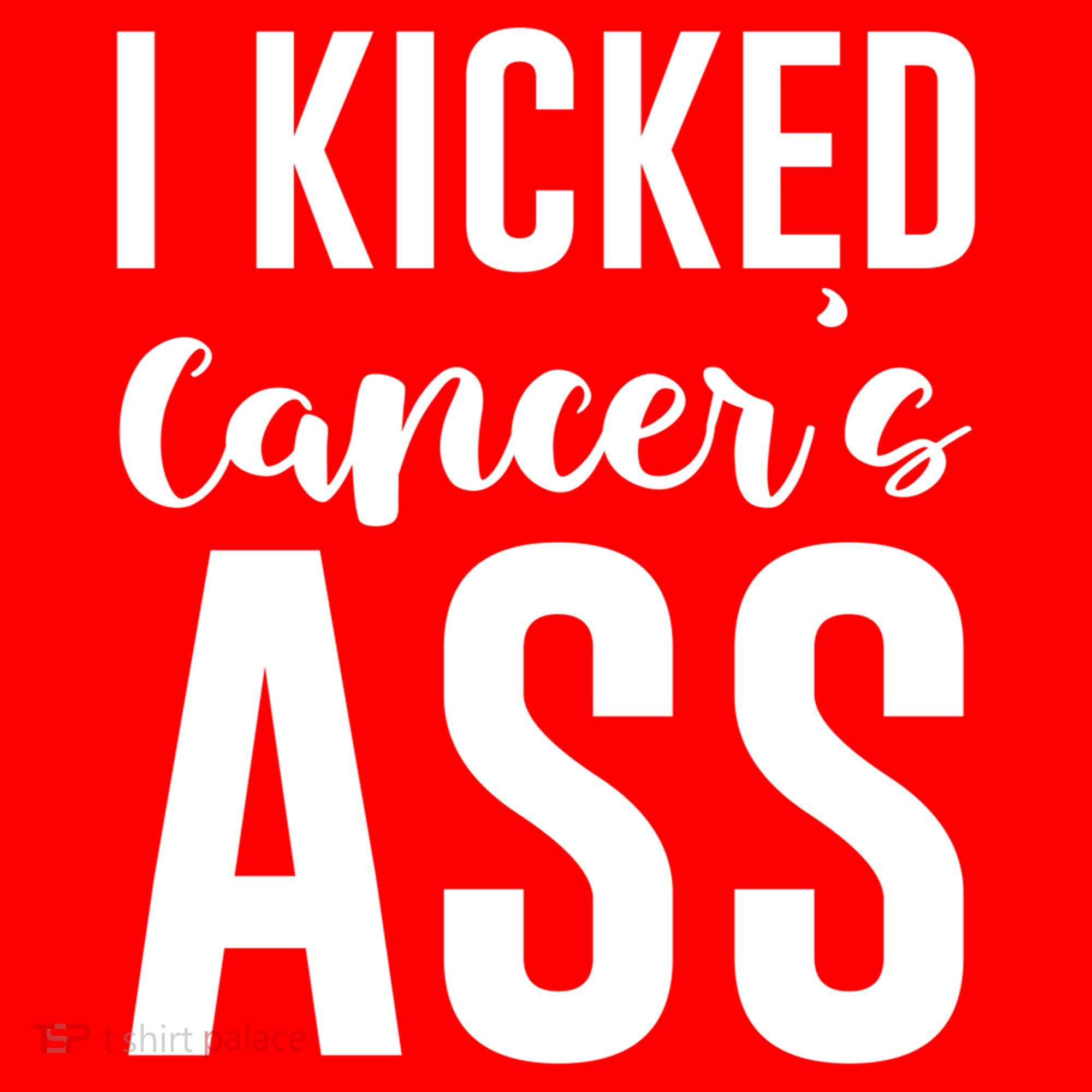I Kicked Cancers Ass Hoodie