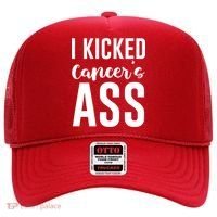 I Kicked Cancers Ass Hat thumb 0