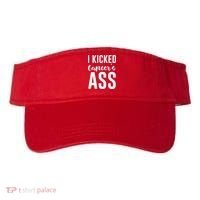 I Kicked Cancers Ass Visor thumb 0