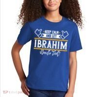 Ibrahim Keep Calm And Let Ibrahim Handle That Funny Gift Kids T-Shirt thumb 2