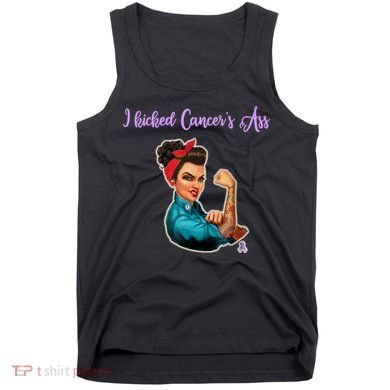 I Kicked Cancers Ass Cancer Survivors Tank Top