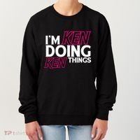 IM Ken Doing Ken Things Funny First Name Ken Sarcastic Women's Sweatshirt thumb 0