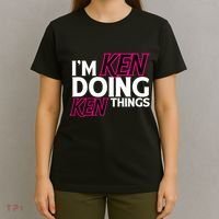 IM Ken Doing Ken Things Funny First Name Ken Sarcastic T-Shirt thumb 4