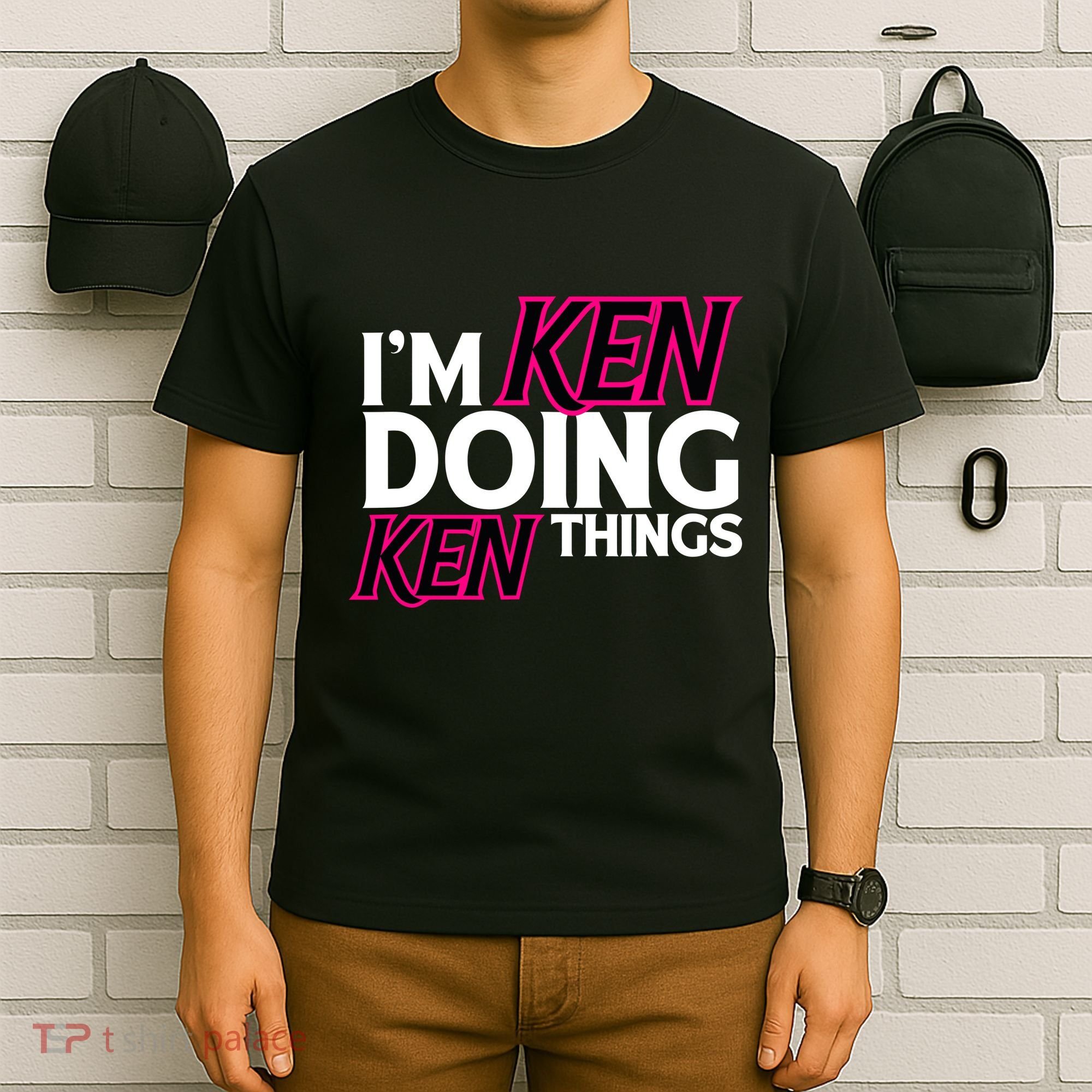 IM Ken Doing Ken Things Funny First Name Ken Sarcastic T-Shirt