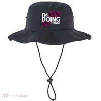 IM Ken Doing Ken Things Funny First Name Ken Sarcastic Bucket Hat thumb 0