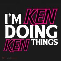 IM Ken Doing Ken Things Funny First Name Ken Sarcastic Polo thumb 3