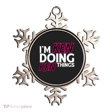 IM Ken Doing Ken Things Funny First Name Ken Sarcastic Ornament