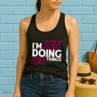 IM Ken Doing Ken Things Funny First Name Ken Sarcastic Women's Tank Top thumb 2