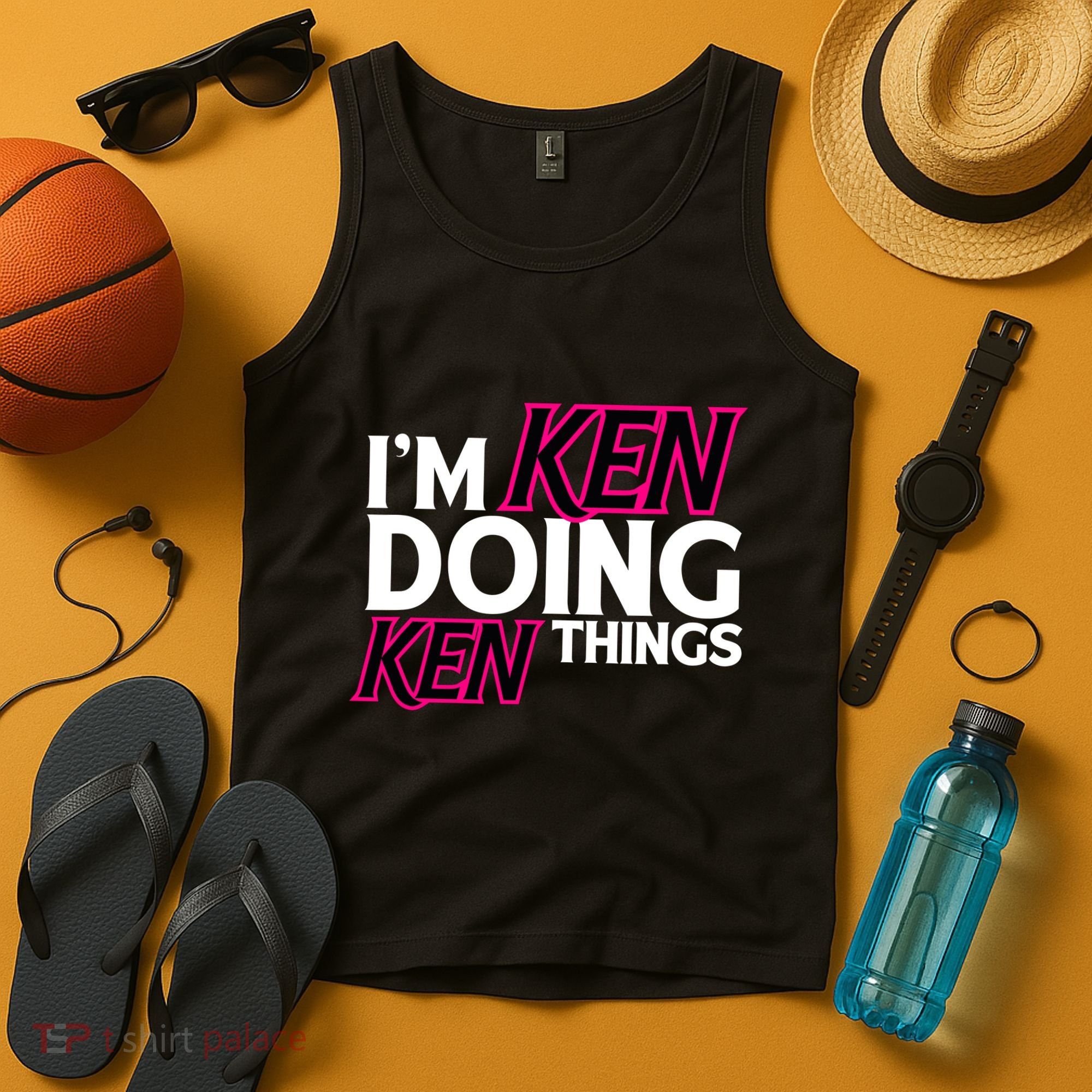 IM Ken Doing Ken Things Funny First Name Ken Sarcastic Tank Top