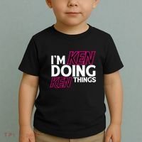 IM Ken Doing Ken Things Funny First Name Ken Sarcastic Toddler T-Shirt thumb 2