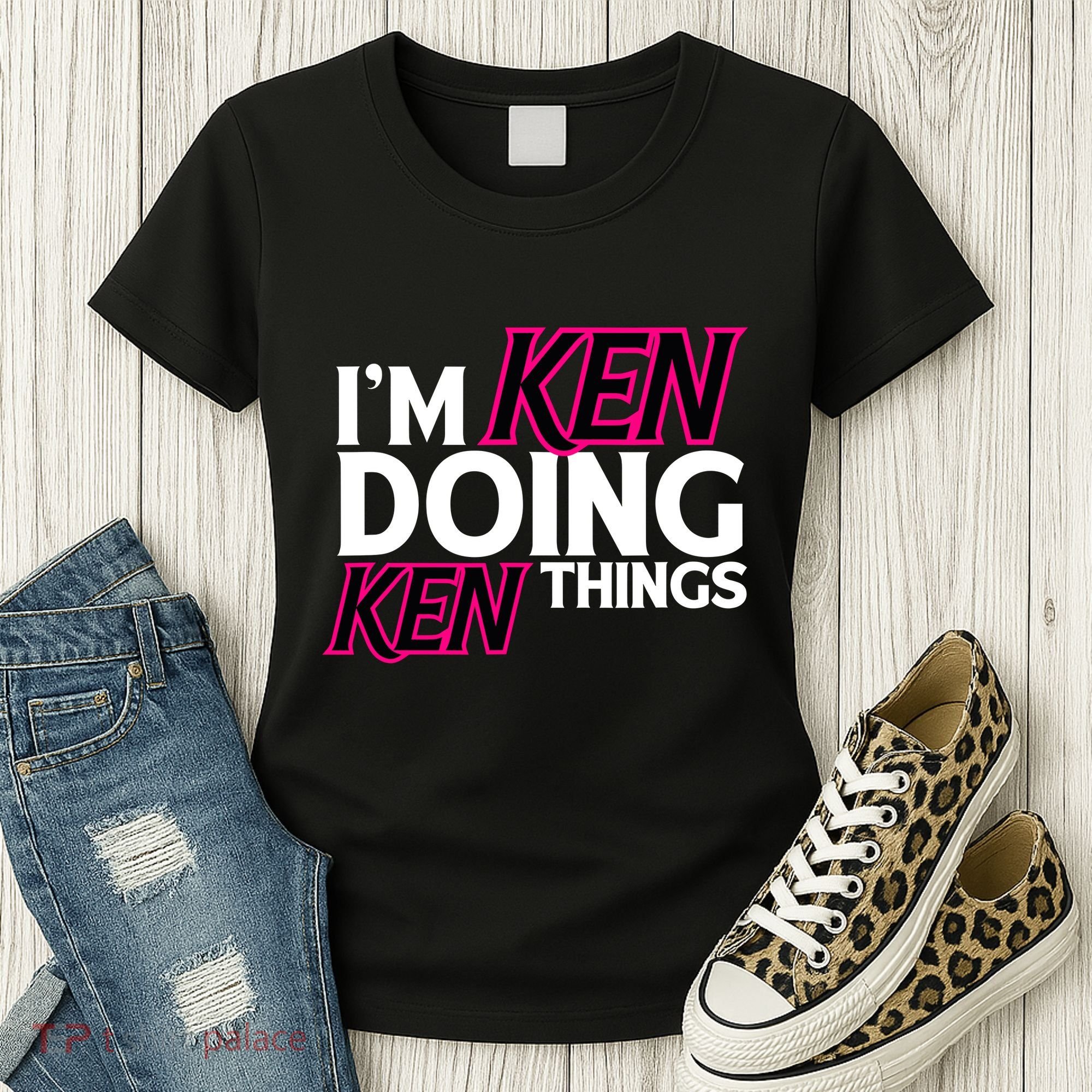 IM Ken Doing Ken Things Funny First Name Ken Sarcastic Women's T-Shirt