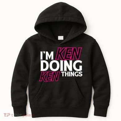 IM Ken Doing Ken Things Funny First Name Ken Sarcastic Kids Hoodie