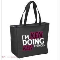 IM Ken Doing Ken Things Funny First Name Ken Sarcastic Tote Bag thumb 2