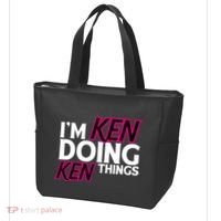 IM Ken Doing Ken Things Funny First Name Ken Sarcastic Tote Bag thumb 3