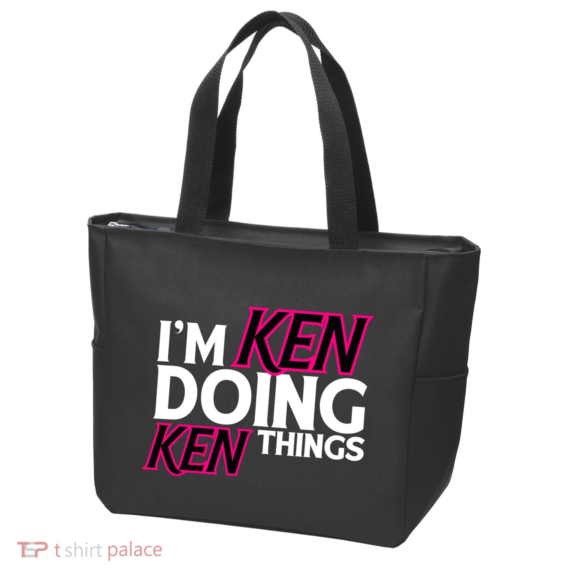 IM Ken Doing Ken Things Funny First Name Ken Sarcastic Tote Bag