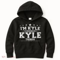 Im Kyle Doing Kyle Things Kids Hoodie thumb 0