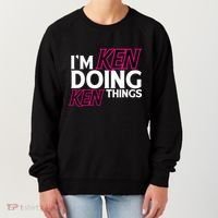 I'm Ken Doing Ken Things Funny First Name Ken Sarcastic Women's Sweatshirt thumb 0