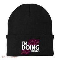 I'm Ken Doing Ken Things Funny First Name Ken Sarcastic Beanie thumb 0