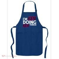 I'm Ken Doing Ken Things Funny First Name Ken Sarcastic Apron thumb 0