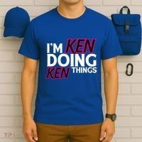 I'm Ken Doing Ken Things Funny First Name Ken Sarcastic T-Shirt thumb 6