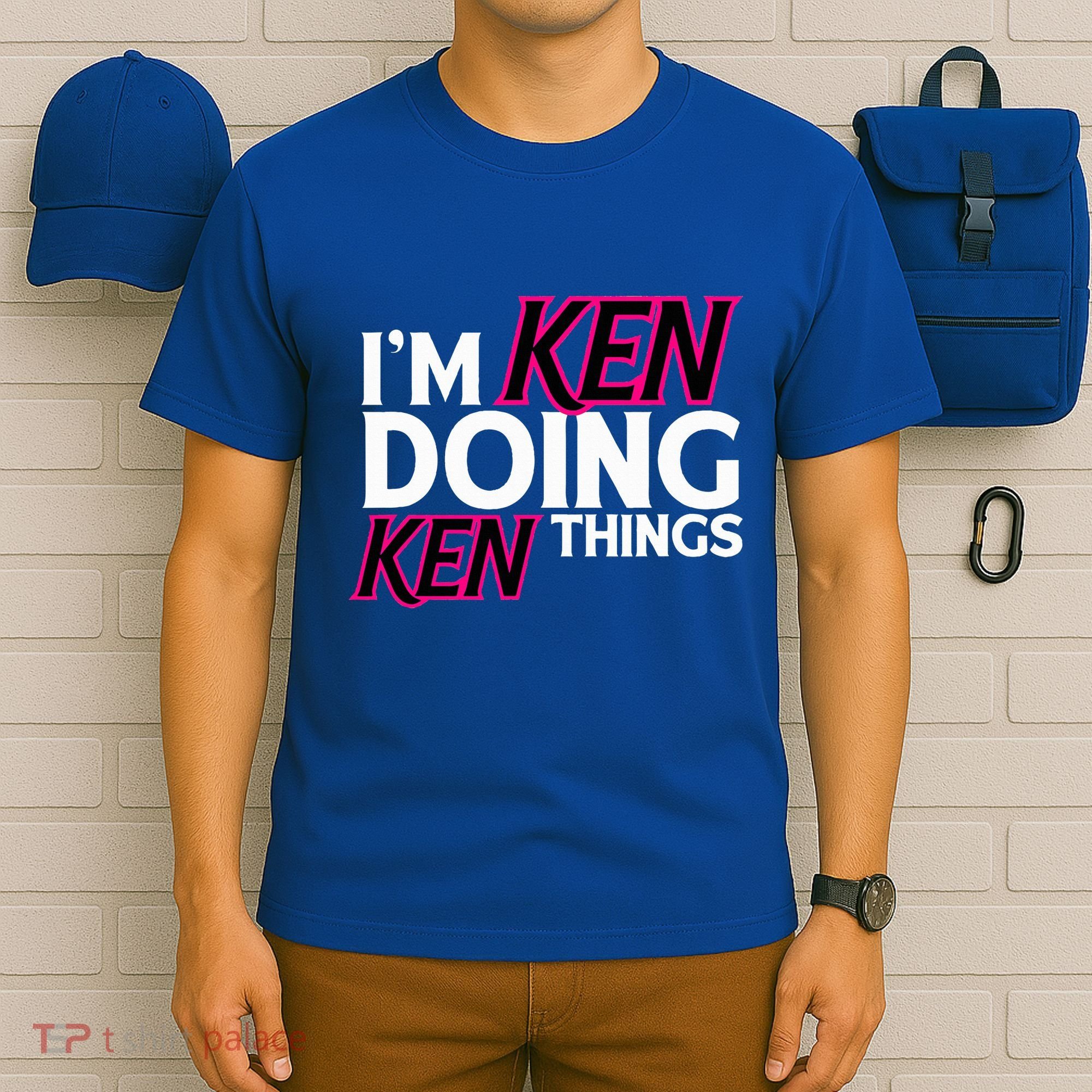 I'm Ken Doing Ken Things Funny First Name Ken Sarcastic T-Shirt