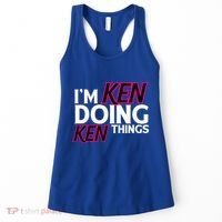 I'm Ken Doing Ken Things Funny First Name Ken Sarcastic Women's Tank Top thumb 0