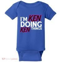 I'm Ken Doing Ken Things Funny First Name Ken Sarcastic Baby Bodysuit thumb 0