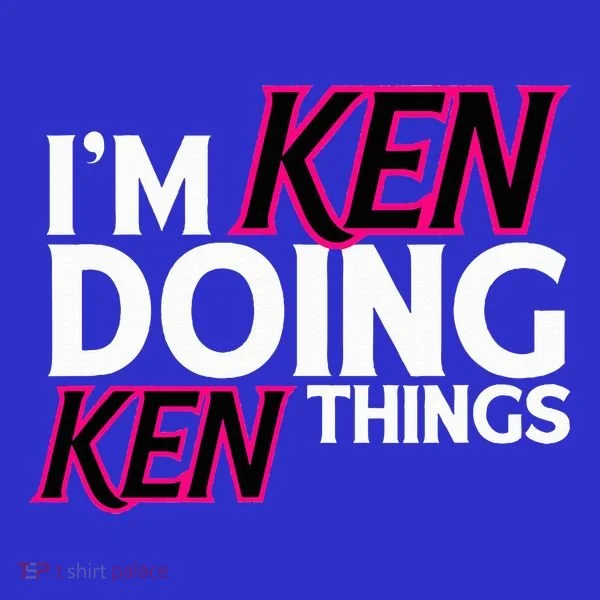 I'm Ken Doing Ken Things Funny First Name Ken Sarcastic Toddler Hoodie