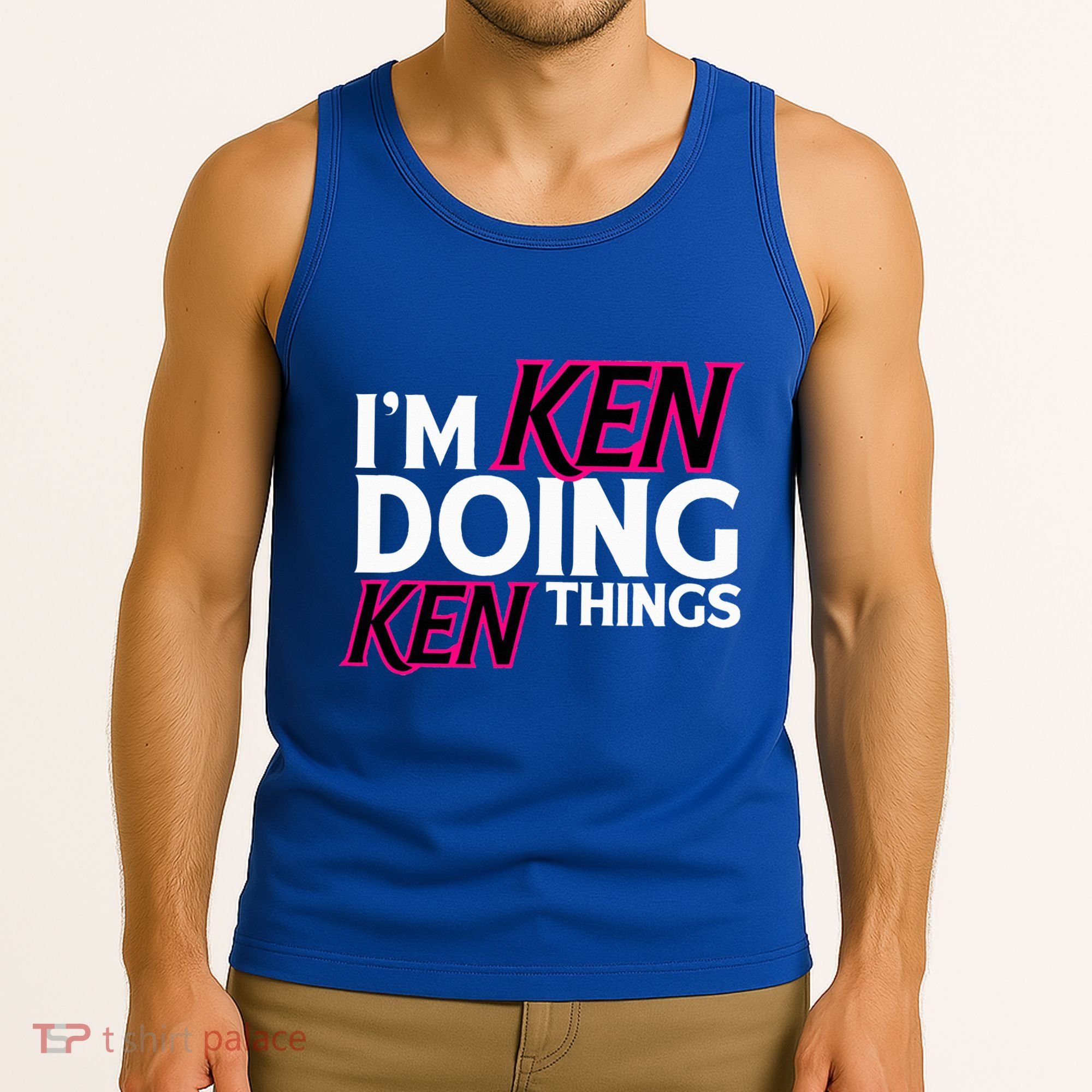I'm Ken Doing Ken Things Funny First Name Ken Sarcastic Tank Top
