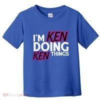 I'm Ken Doing Ken Things Funny First Name Ken Sarcastic Toddler T-Shirt thumb 0