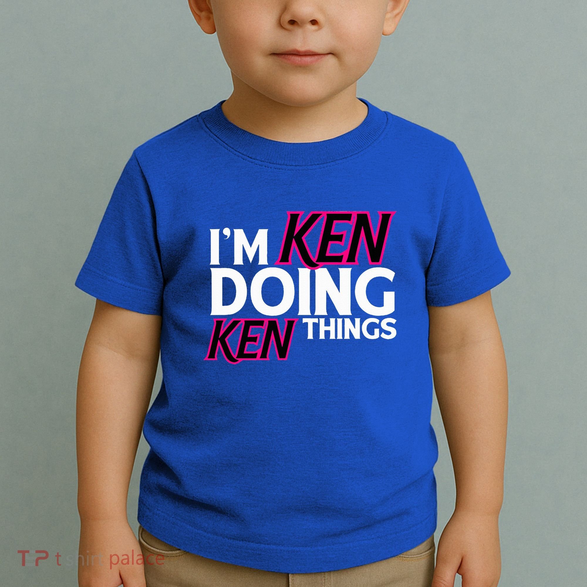 I'm Ken Doing Ken Things Funny First Name Ken Sarcastic Toddler T-Shirt