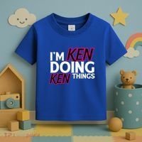I'm Ken Doing Ken Things Funny First Name Ken Sarcastic Toddler T-Shirt thumb 3
