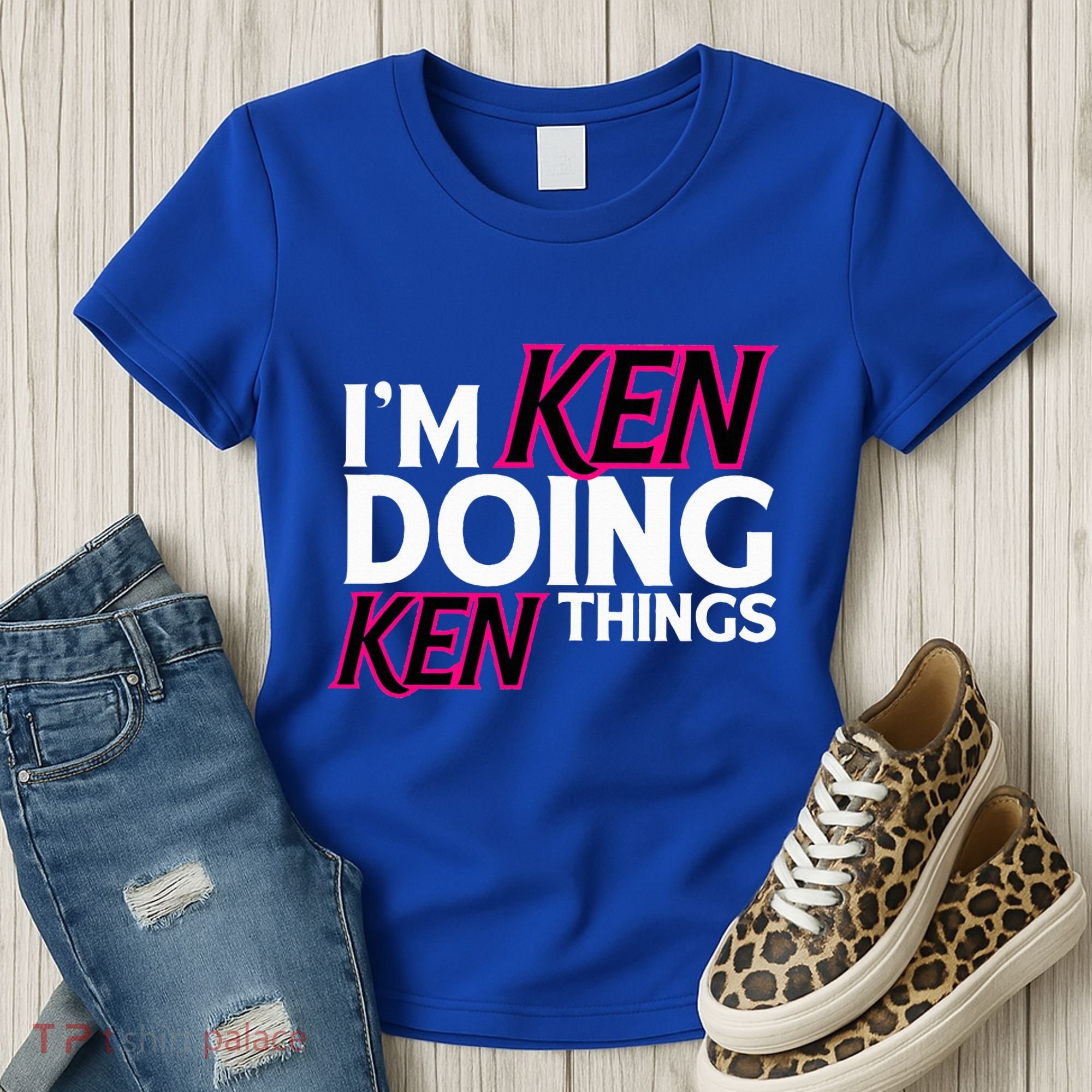 I'm Ken Doing Ken Things Funny First Name Ken Sarcastic Women's T-Shirt