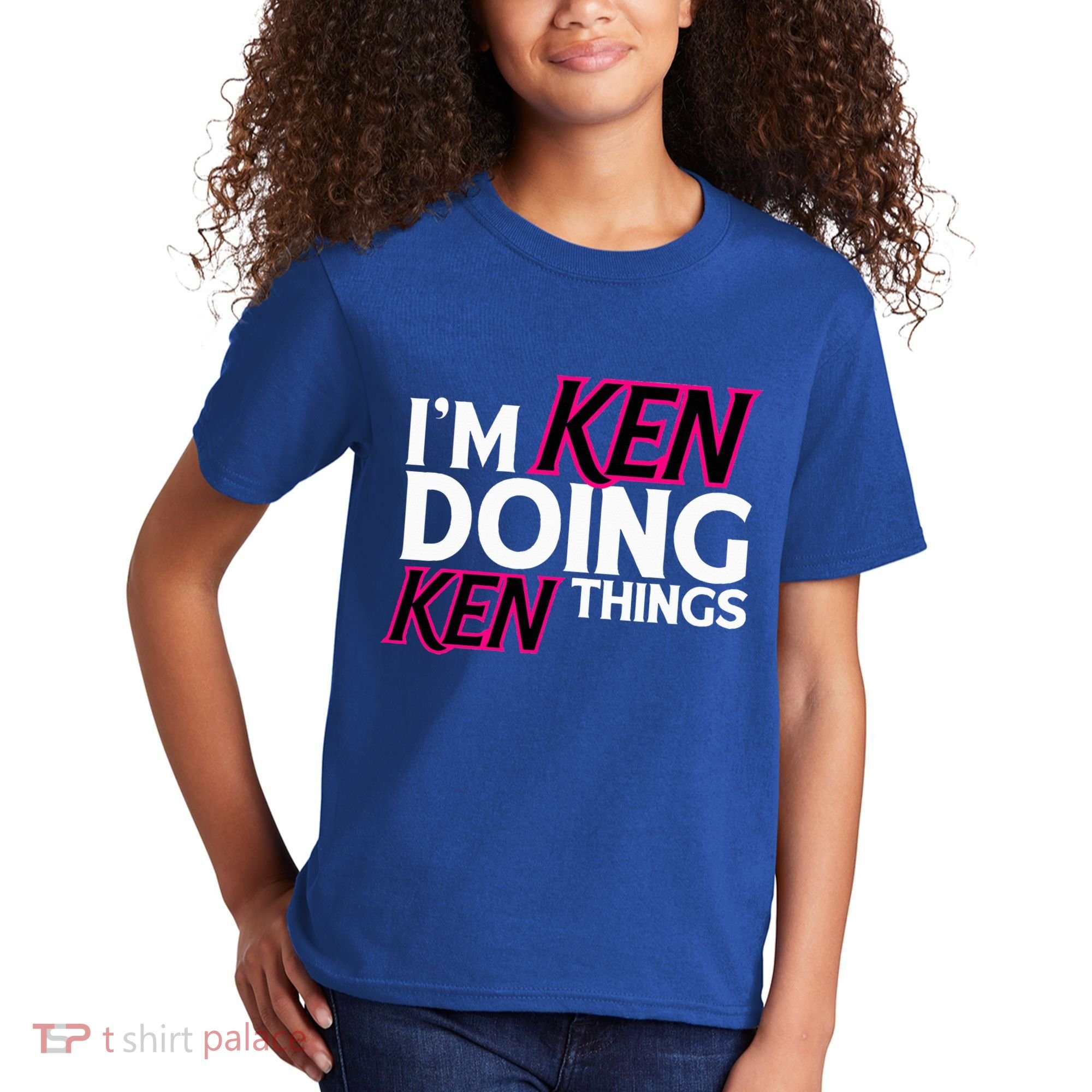 I'm Ken Doing Ken Things Funny First Name Ken Sarcastic Kids T-Shirt