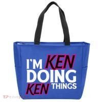 I'm Ken Doing Ken Things Funny First Name Ken Sarcastic Tote Bag thumb 0