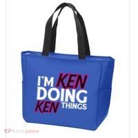 I'm Ken Doing Ken Things Funny First Name Ken Sarcastic Tote Bag thumb 3
