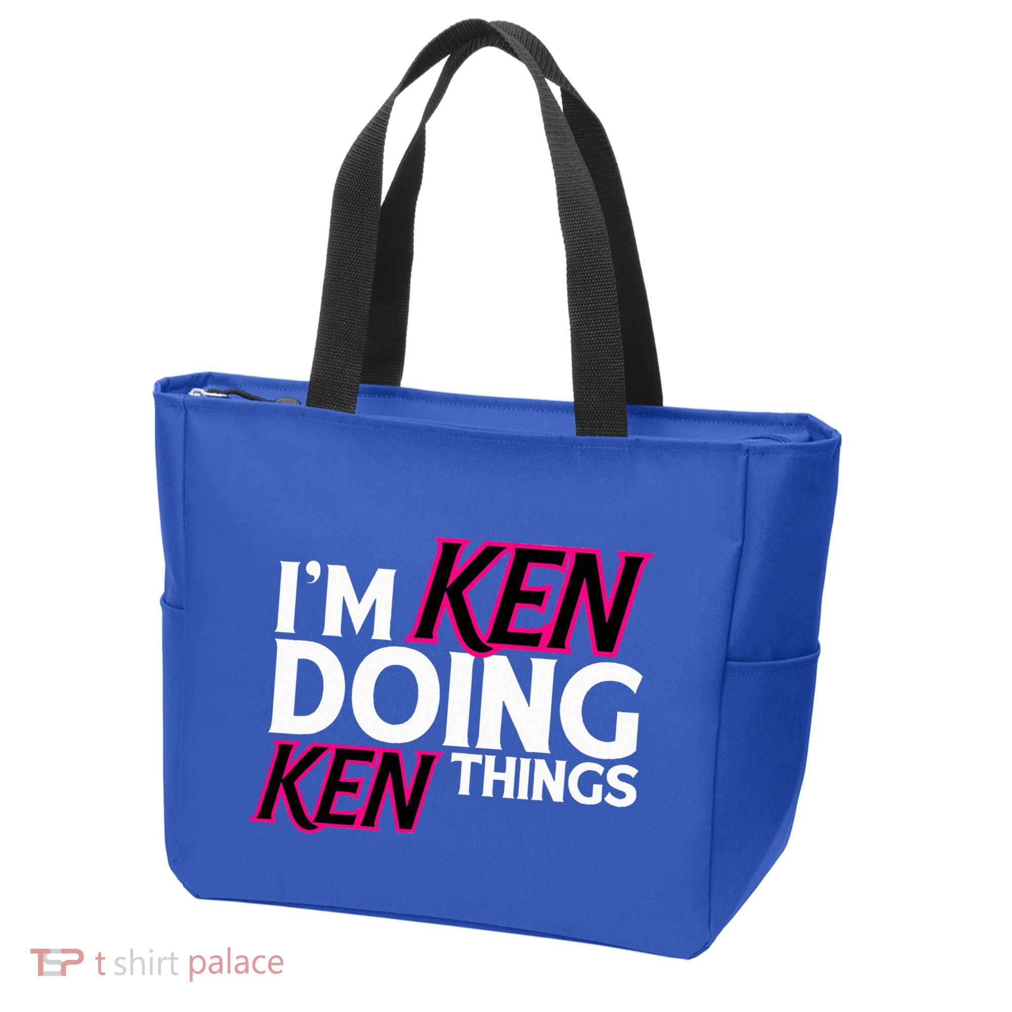I'm Ken Doing Ken Things Funny First Name Ken Sarcastic Tote Bag
