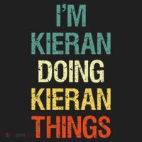 IM Kieran Doing Kieran Things Personalized First Name Gift Hat thumb 2