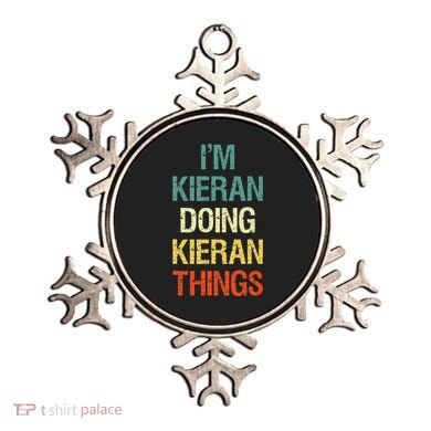I'M Kieran Doing Kieran Things Personalized First Name Gift Ornament