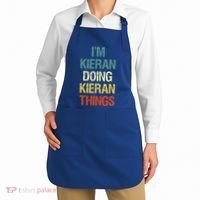 I'M Kieran Doing Kieran Things Personalized First Name Gift Apron thumb 2