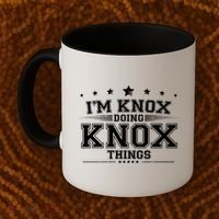Im Knox Doing Knox Things Coffee Mug thumb 2
