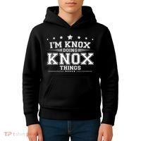 Im Knox Doing Knox Things Kids Hoodie thumb 4