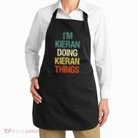 I'M Kieran Doing Kieran Things Personalized First Name Gift Apron thumb 2